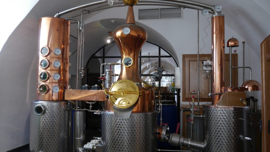 Sistema de destilación tradicional